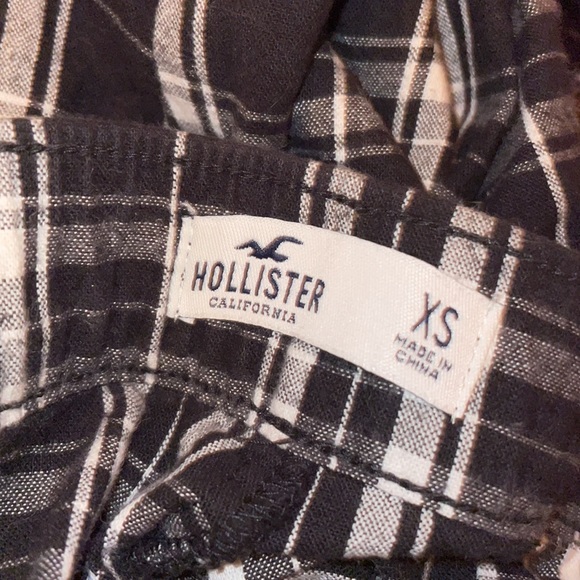 Monochrome plaid straight leg pants - Picture 4 of 4